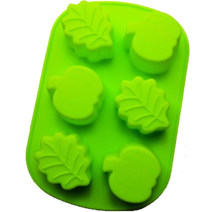 

FasterS Осенний Декоративный Лосьон-Мыло Лист Тыквы Торт Мороженое Шоколад Желе Силиконовая Форма для Зимы Весны