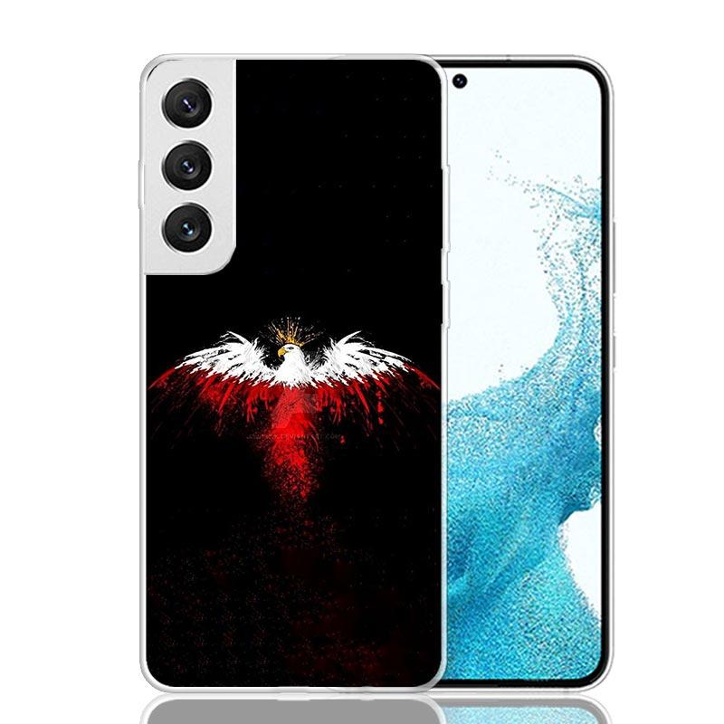 

Poland Flag Phone Case For Samsung Galaxy S26 Ultra S23 S24 S25 Edge S20 FE S21 S22 Plus Soft Print Shell Cover Fundas Galaxy S2 Samsung S23 Ultra