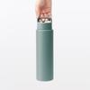 MUJI Vacuum Insulated Handle Smoky 23112666 Bottle, Type, 750mL, Green,
