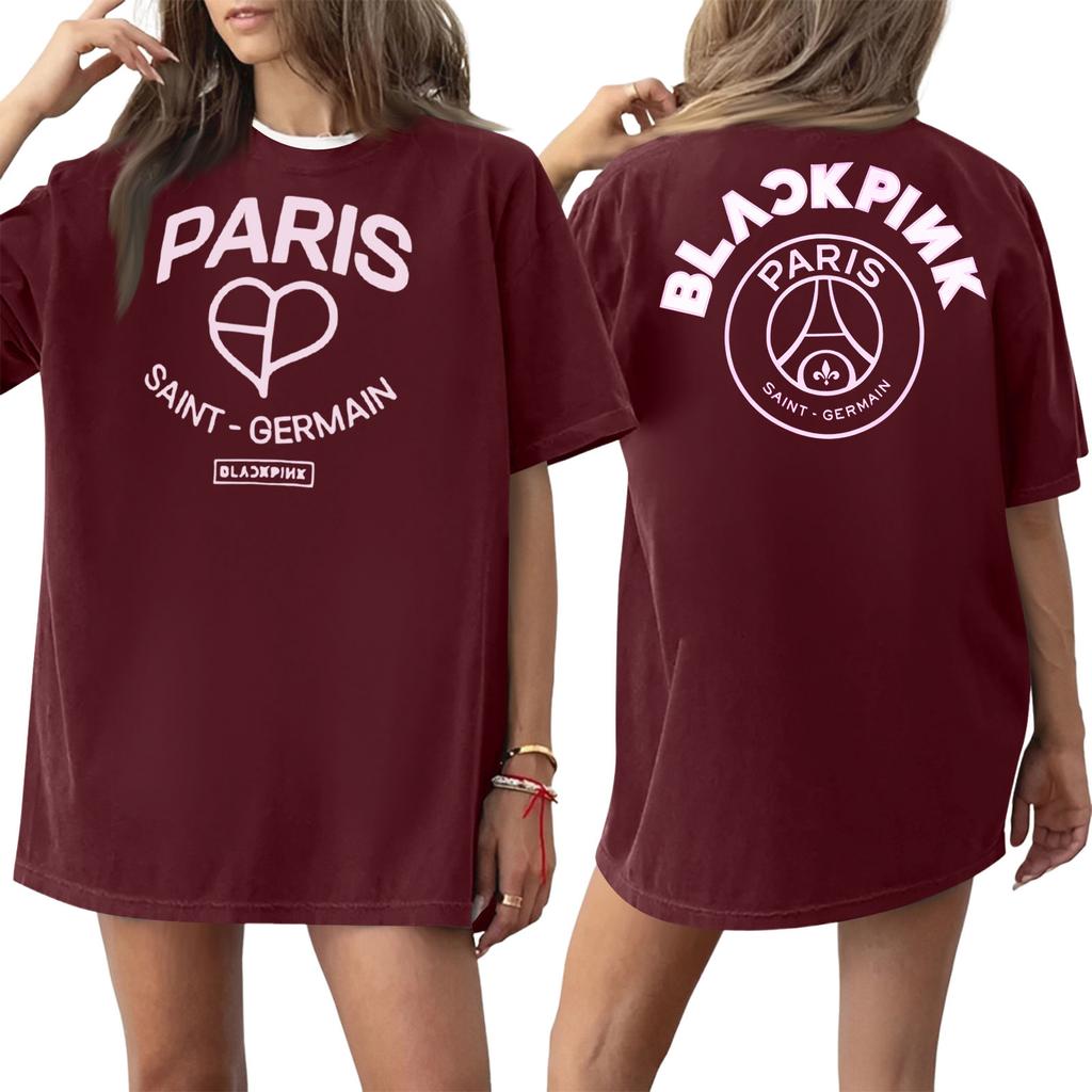 Women's Round Neck Printed Short-sleeved T-shirt Top