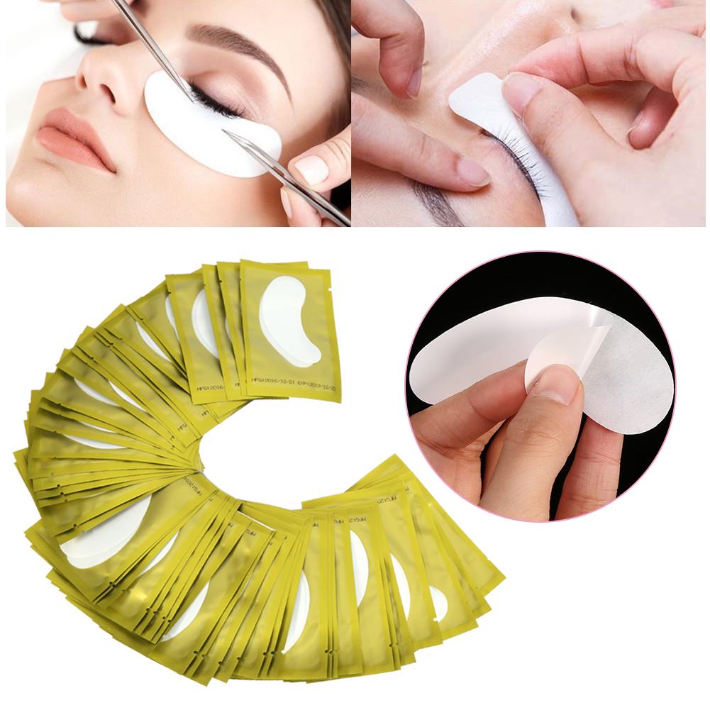 10/30Pairs 6Types Lint Free Hydrogel Eyelash Extension Patches Under Eye Gel Pads Sticker