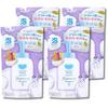 Cow Brand Additive-Free Foaming Body Soap Refill 450ml X 4-Pack
