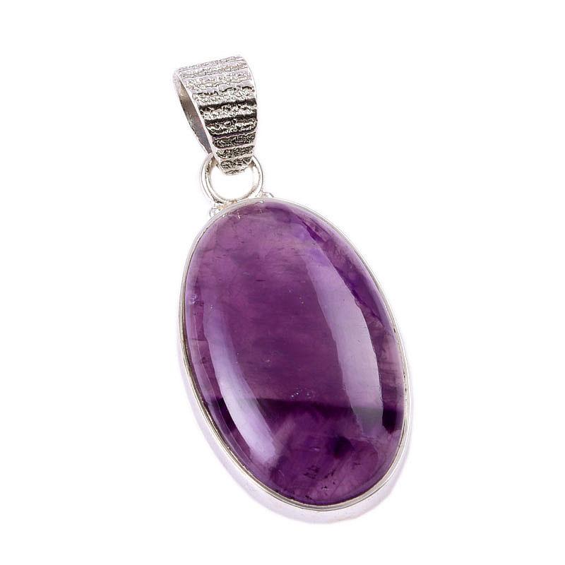Natural Cacoxenite Gemstone 925 Solid Sterling Silver Jewelry Pendant 1.75" j0m72