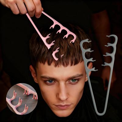 1 Stück Volumengebender Haarkamm mit breiten Zinken Stylingkamm Lockenwerkzeuge Flauschige Textur Für Alle Haartypen Haarpflege