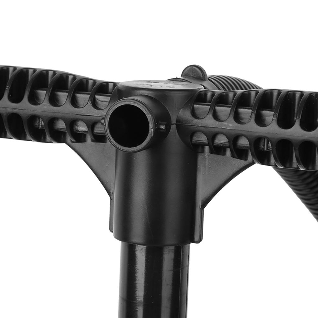 Black Super Light Original Plastic Cylinder Drawing Two Way Mini Hand Inflatable Air Pump for Rubber BoatsL