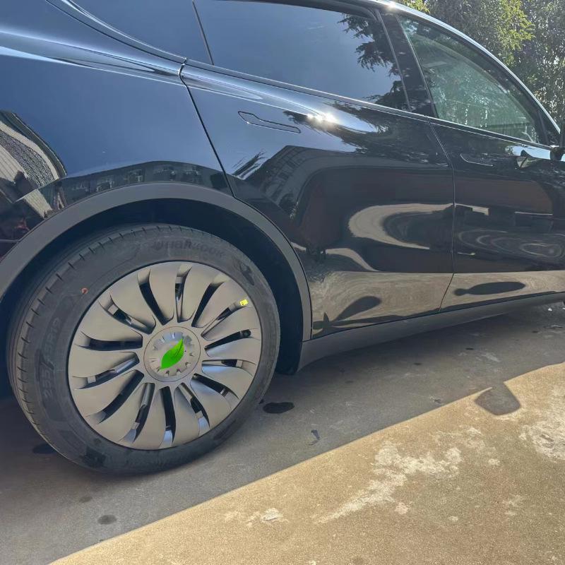 Tesla 19-Inch Model Y Full Wrap-Around Symmetrical Wheel Hubcap Cover