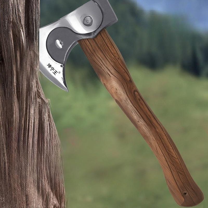 Niman Axe Is Sharp Durable Portable for Camping Forging Kaishan Tactics Axe for Woodworking and Outdoor Tools for Logging