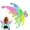 Electrical Butterfly Wings Toy With Music Lights Elf Wings Glowing Shiny Dress Up Moving Fairy Wings For Kids Girls Gift