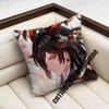 Genshin Impact Zhongli Throw Pillow Case Sham 45X45Cm 35X35Cm Square Bedroom Pillowcase Cushion Cover