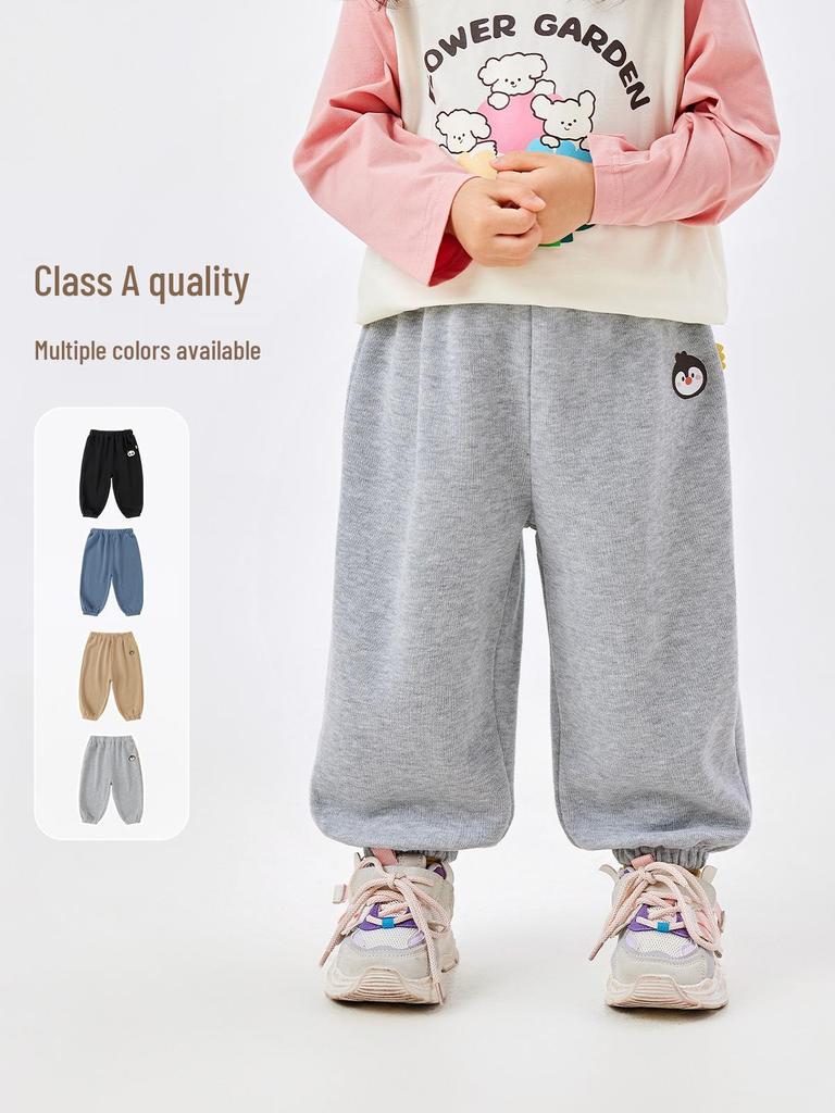Kinder Frühlingssporthosen 2024: Leggings für Mädchen & Jogginghosen für Jungen