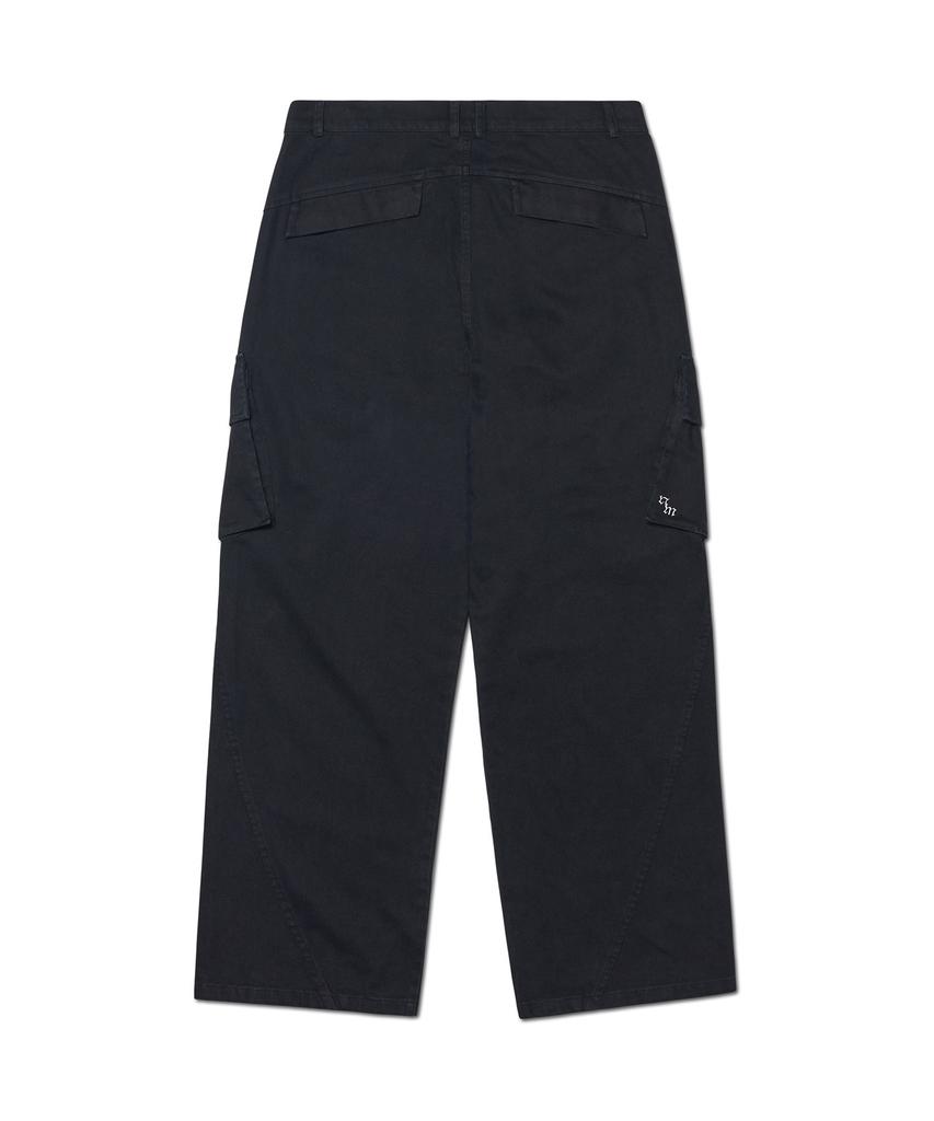 Nomaenyueol Slash Cargo Pants - Black