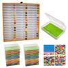 15/30/45 Pack/Set Diamond Painting Storage Box Trays with Lids Diamond Painting Trays for DIY Beaded Jewellery & Craft Storage