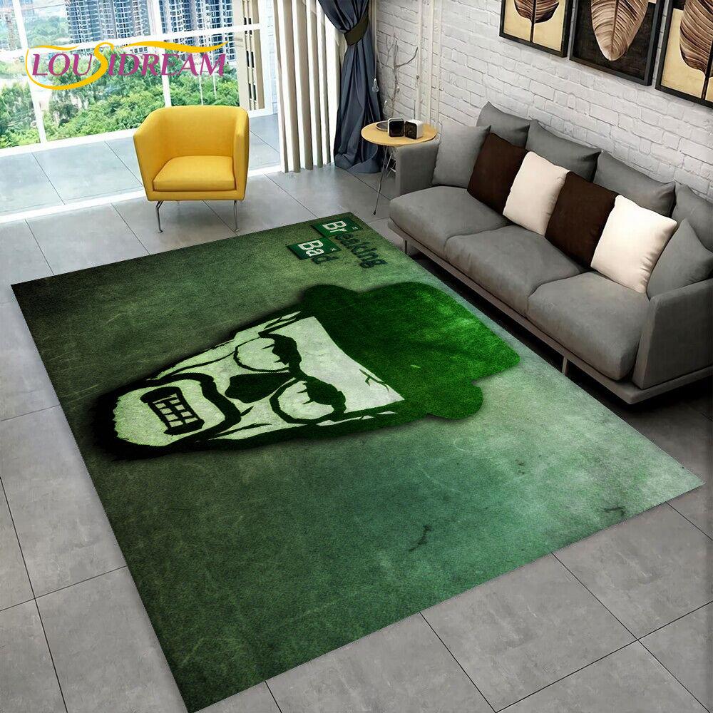 Breaking Bad Walter Hartwell Area Rug,Carpet Rug for Home Living Room Bedroom Sofa Doormat Decor,kids Play Non-slip Floor Mat 3D