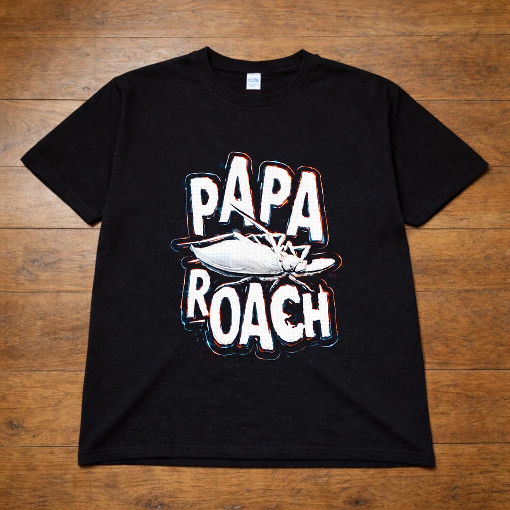Papa Roach Band T Shirt Rock Graphic Logo Tee Adults Kids
