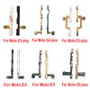 30Pcs, Power on/off Volume Key Button Flex For Motorola Moto M C E4 E3 Z3 Plus Play X3 X2 X Play One Hyper Action vision Zoom
