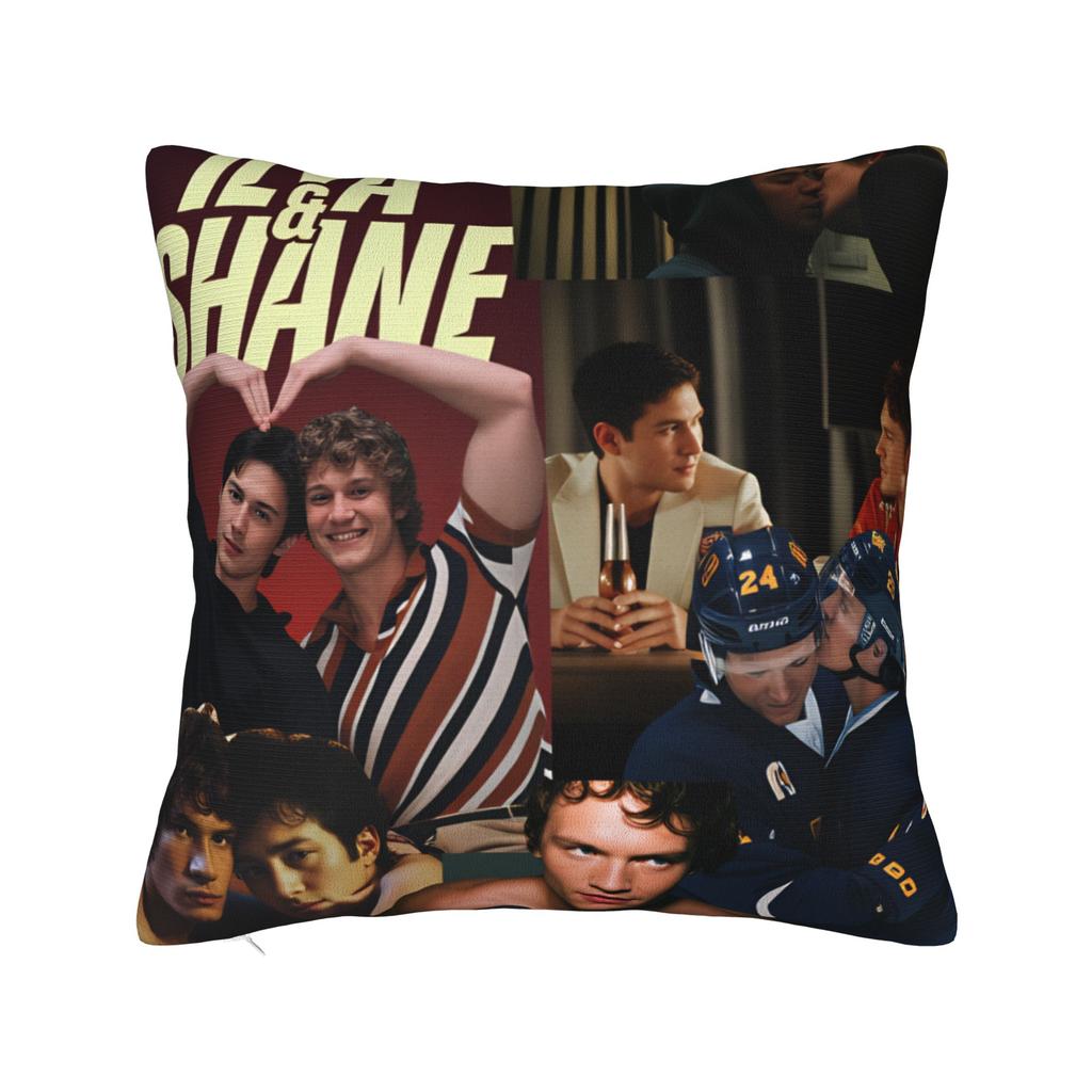 Heated Rivalry Pillow Case Kawaii Pillow Cover Soft Pillowcases For Sofa Car Home Decor