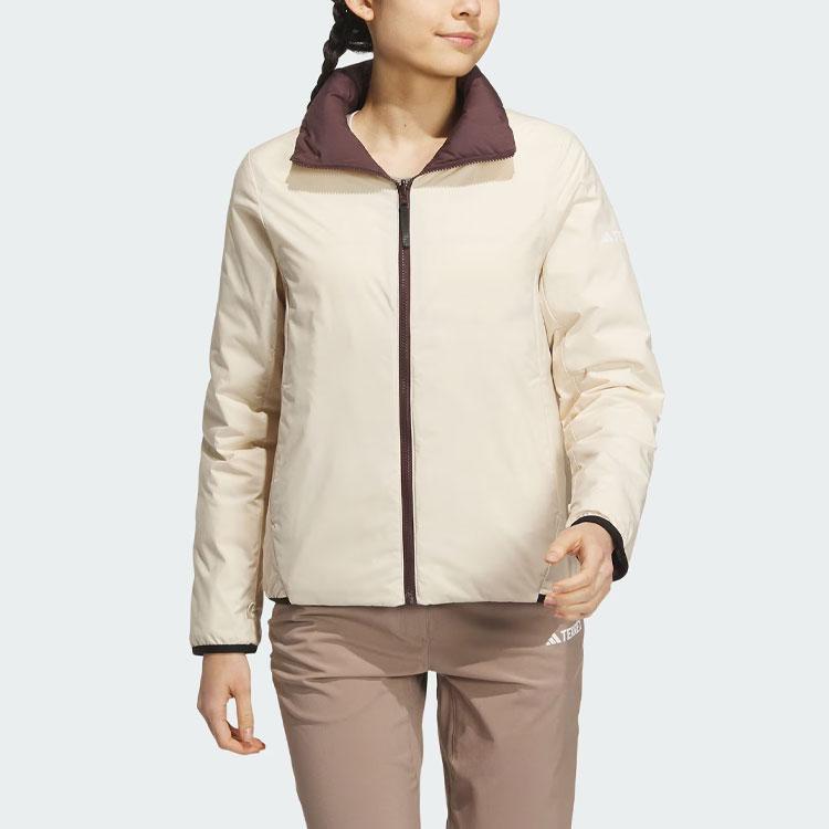 Adidas 3-In-1 Rain.Rdy Reversible Outdoor Waterproof Sports Jacket Women Jacket Off-White IL8967
