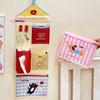 M-1 Stück Studentenwohnheim Hängender Aufbewahrungs-Organizer Wand Tür Montiert Für Unterwäsche Tasche Nachttisch Schrank Mehrere Taschen Tasche