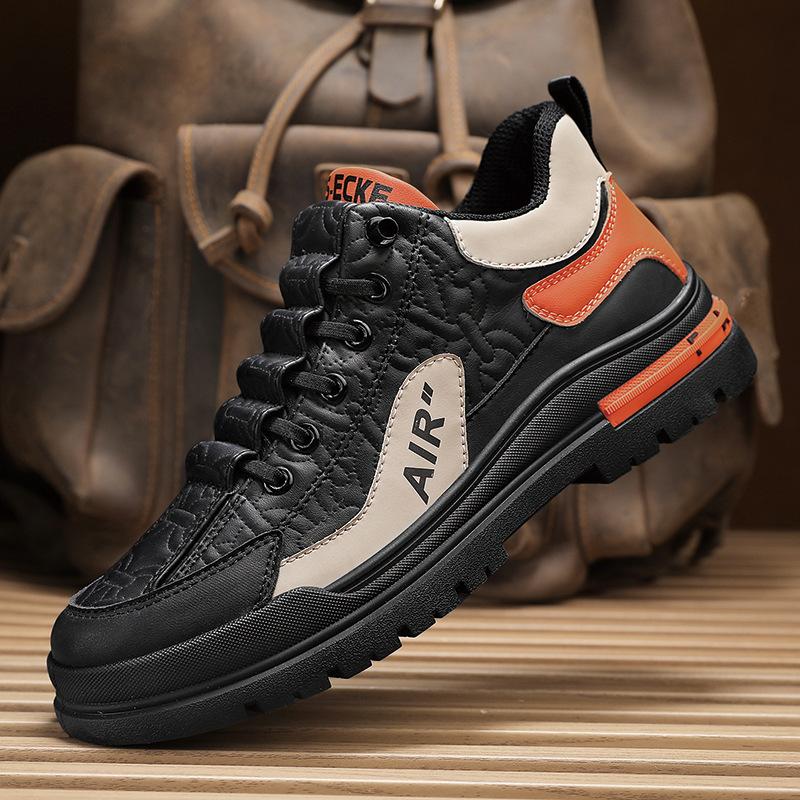New Autumn Thick Soled Height Increasing Casual Board Shoes for Men's Sports Non Slip Shoes