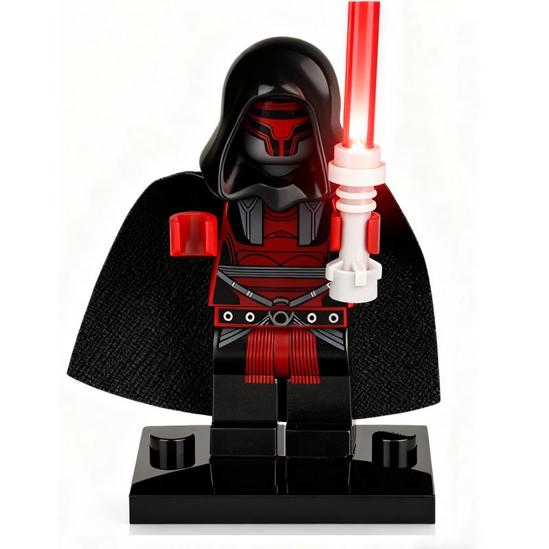 Building Blocks Figure Set Villain Darth Jedi Knight Action Toy PYP