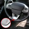 Car Steering Wheel Trim Control Button Frame Cover For Ford Fiesta MK8 2017 - for Ford Focus - accessories