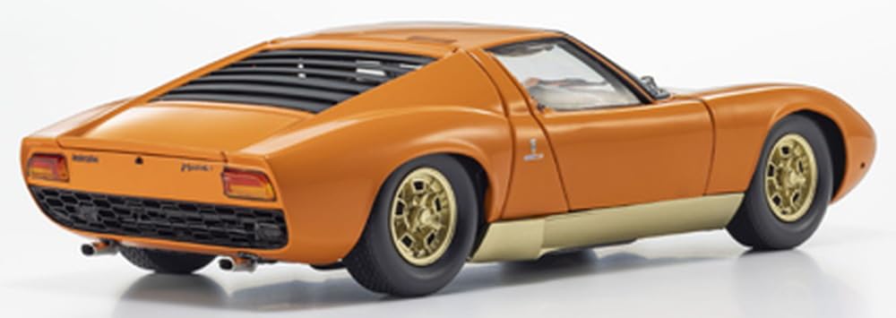 Kyosho Original Lamborghini Miura P400 Finished Model KS08314PB 1/18 (Orange)