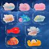 PVC Hair Clip Creative Hair Accessory New Marine Animal Hair Claw  for Women Girls