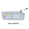 1PC Grey Interior Sun Visor Make Up Mirror for VW Golf 7 7.5 Passat B8 CC Jetta MK7 A7 Skoda Octavia 3 5GG857551 5GG857552