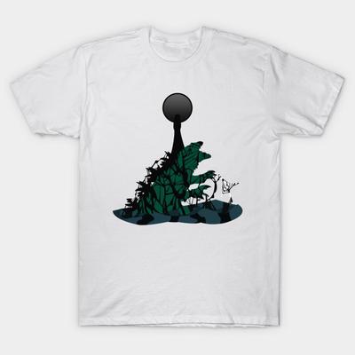 T Shirt Women Godzillas Oil Bath Harajuku Print Kawaii Tshirt Summer Short Sleeve Female T-Shirt Top Tee