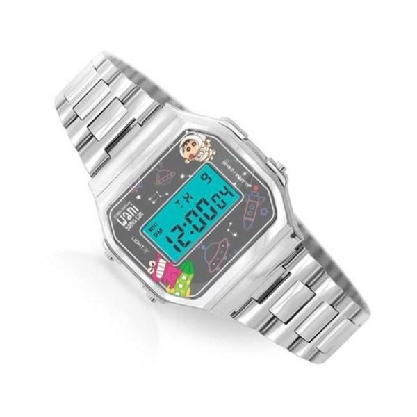 Crayon Shin-chan Retro Digital Crayon Shin-chan Clock