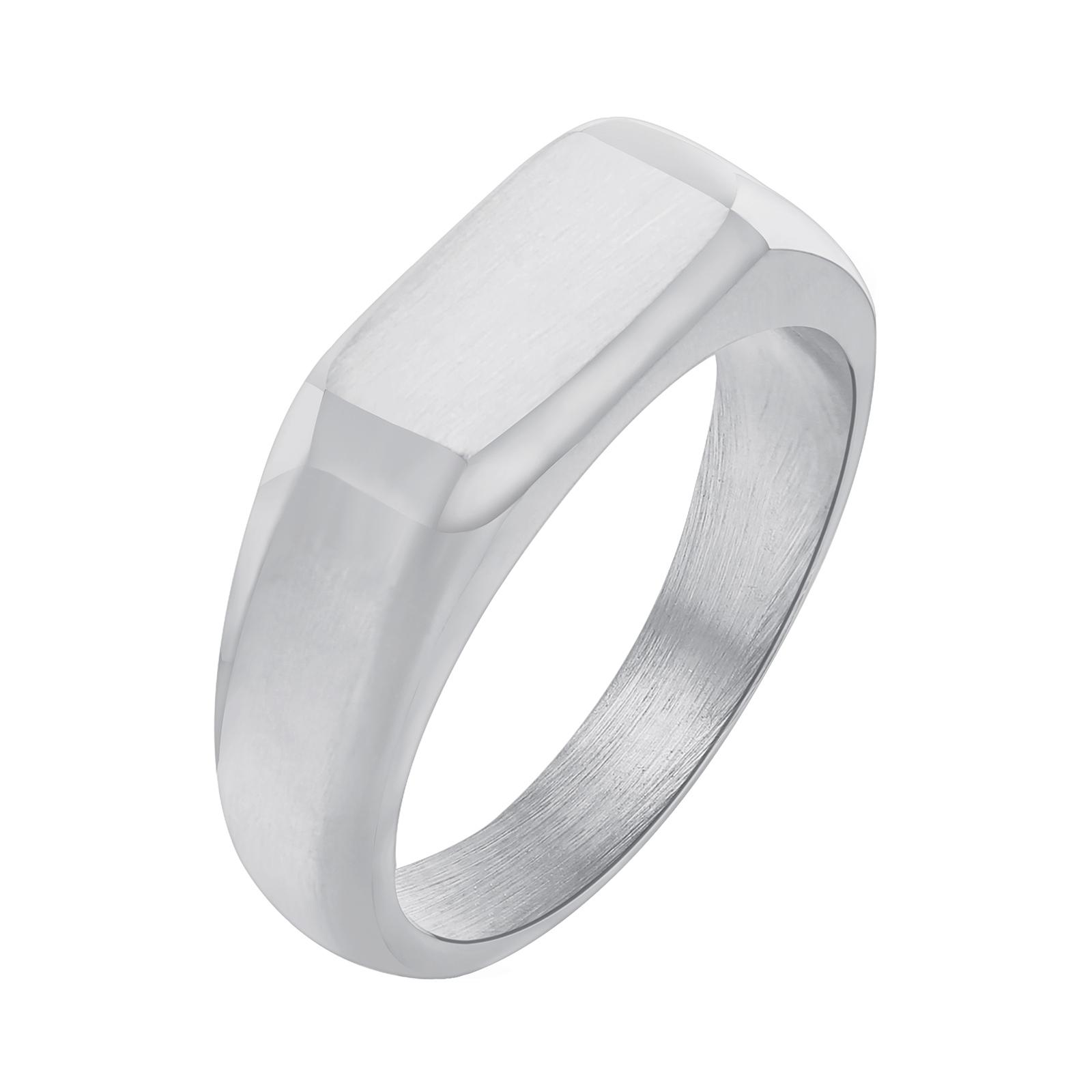 

Custom Women Signet Ring, Personalized Name Ring, Stackable Bar Ring Minimalist Jewelry Size 6-12 US Ring size 12