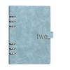 Customizable Simple Business Loose-Leaf Notebook Binder with Printable Logo