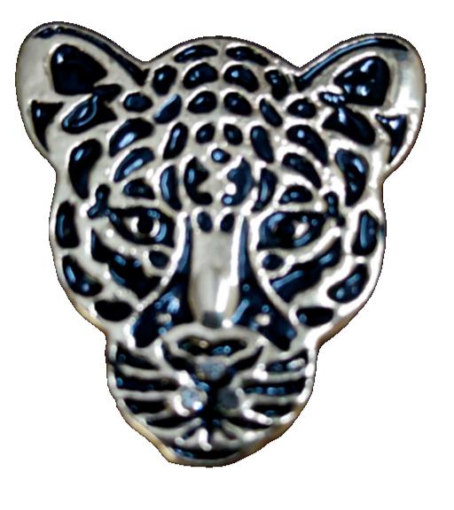 @ Lion Face Shaped With Stone Brooch Pin White Color For Men Zr942-60%Off