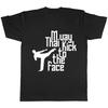 Muay Thai Kick To The Head Unisexs Unisexs Ladies Unisex Tshirt