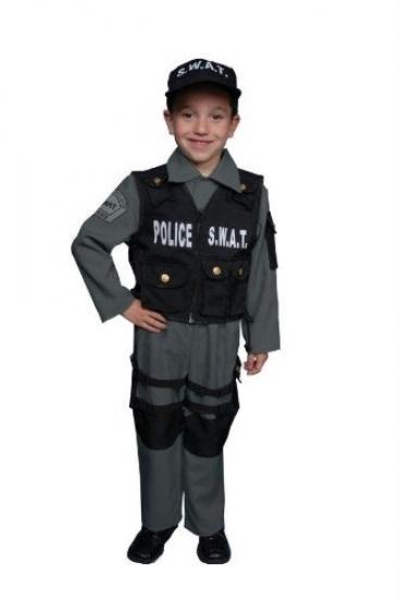 Antbutler Déguisement de Policier Enfant 10ps vêtements Costume de