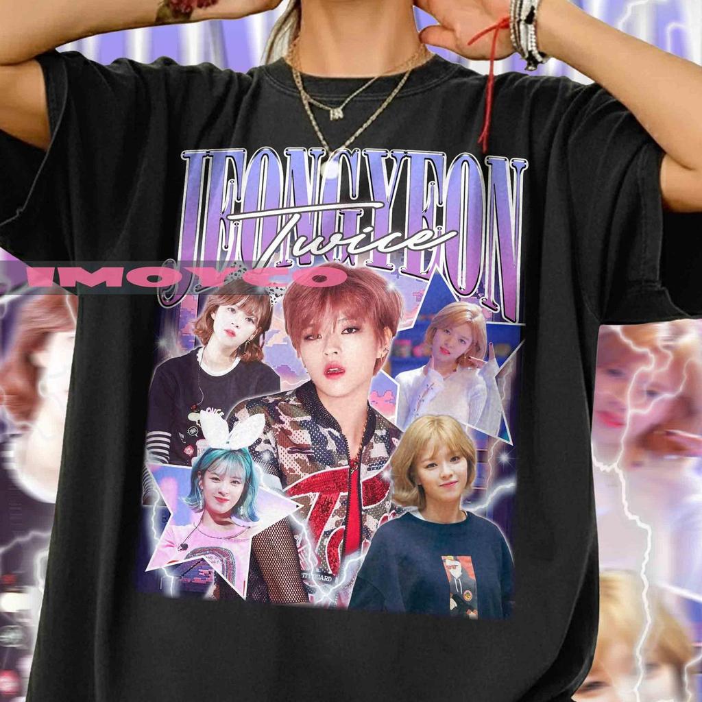 Jeongyeon Twice Vintage T-Shirt, Korean Singer Tour Tee