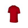 Jordan T Shirts Men's Red Crew Neck Moderate Straight Fit AT0559-687