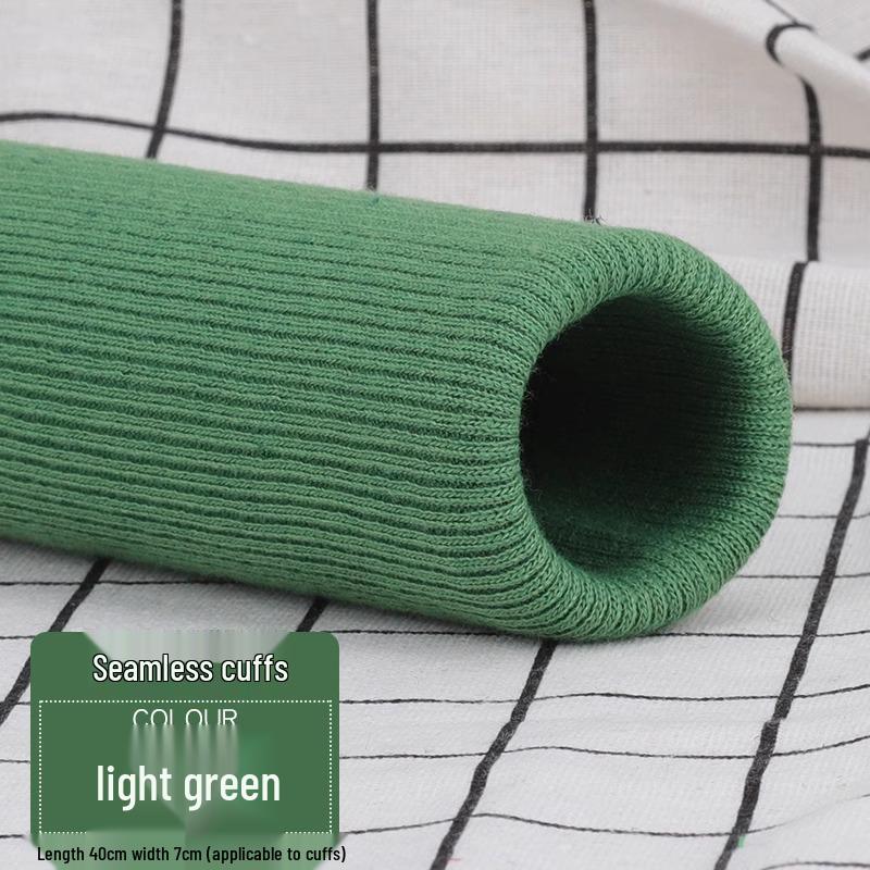 Children's Ribbed Elastic Band Sweatpants with Knitted Cuffs