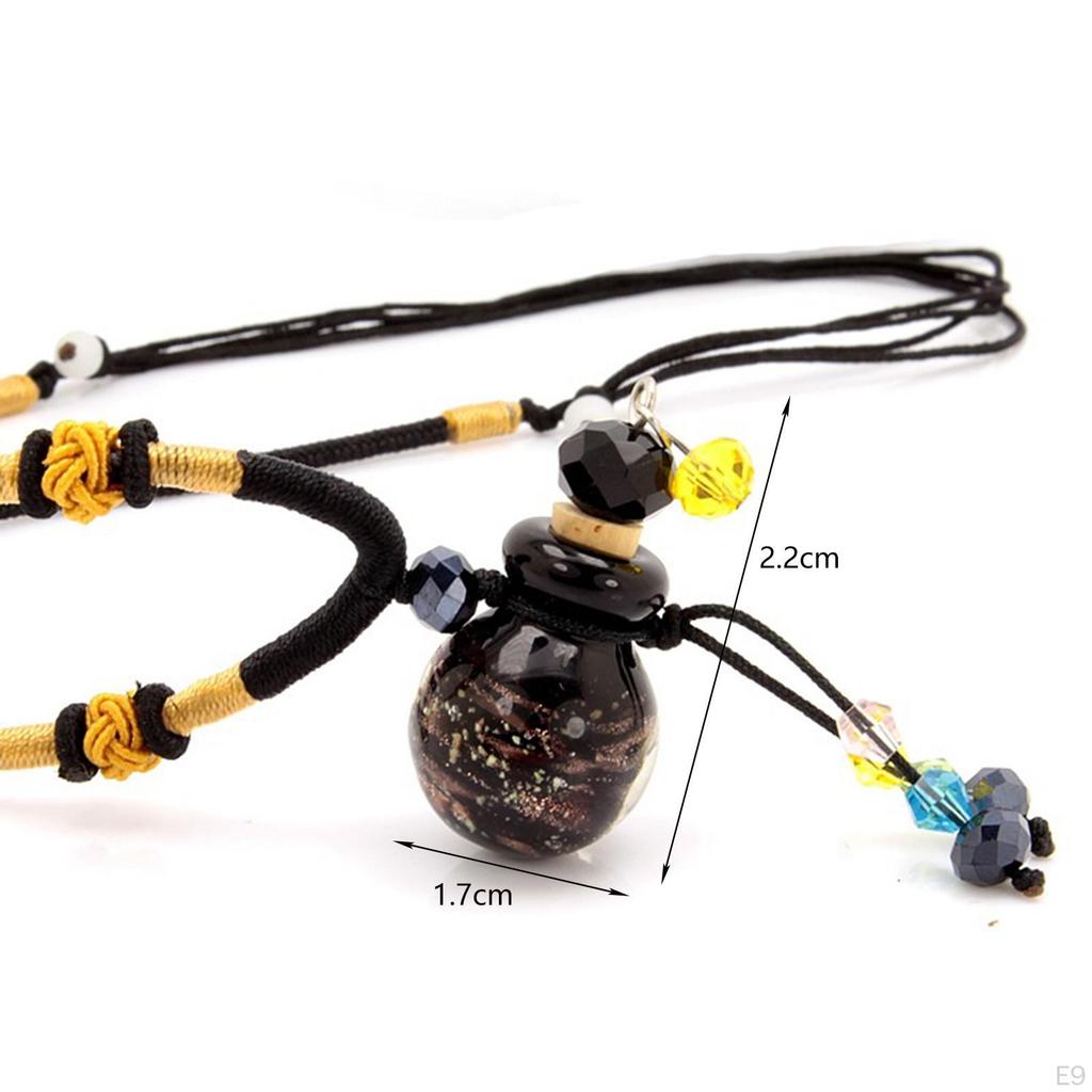 Essential Oil Bottle Pendant Adjustable Cord Perfume