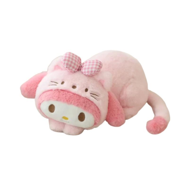 Süßes Kurumi Katzen-Stofftier mit PP-Baumwollfüllung für Kinder