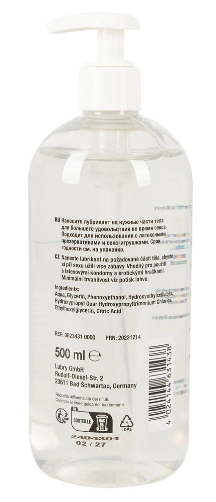 Just Glide - Water-Based Anal Lubricant 500 Ml