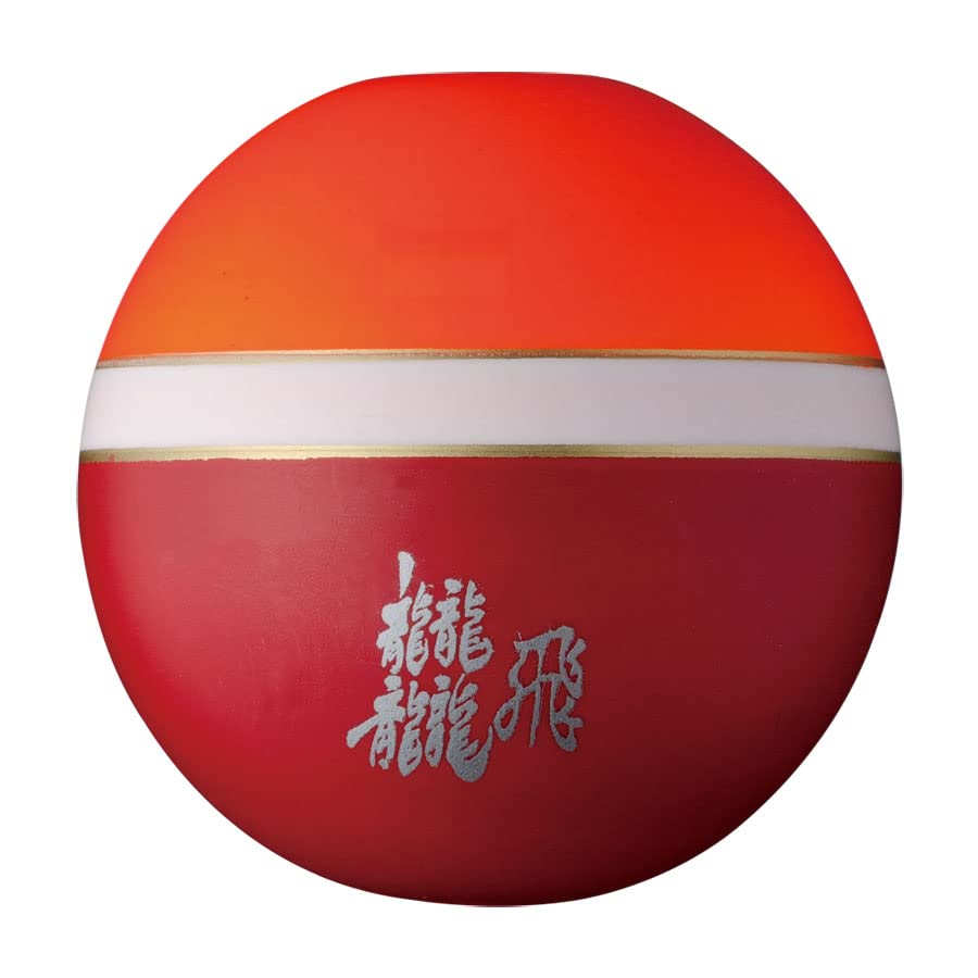 TEAM Tsuri Musha Techi Flying 39mm Bait, Diameter, 2+BB, Orange/Red