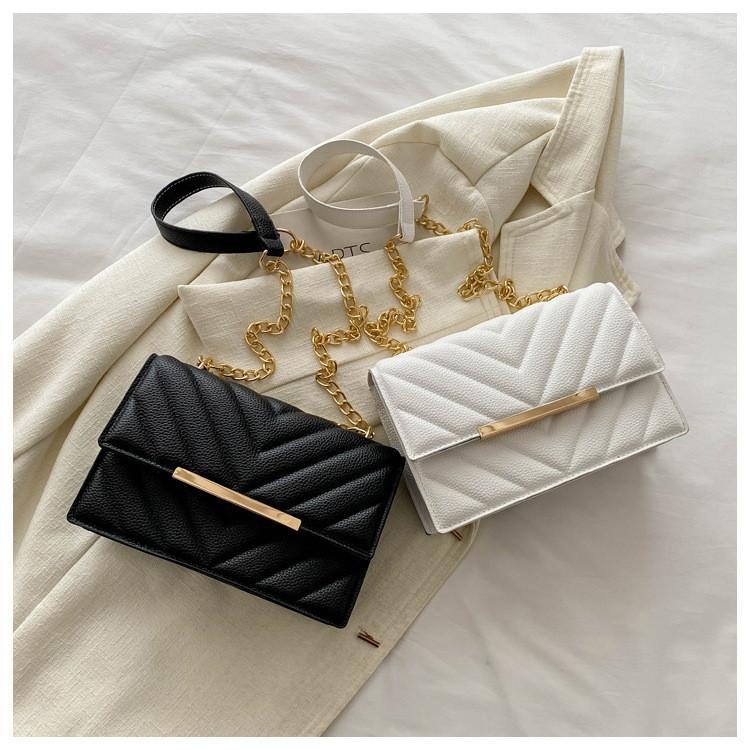2024 Spring New Small Shoulder Bag Casual Commuter Crossbody Bag Fashion Simple Square Bag