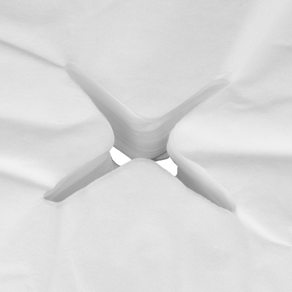 200 Stück Beutel Einweg-Vliesstoff Massagetisch Bettkissen Loch Handtuch Gesichtsloch Matte