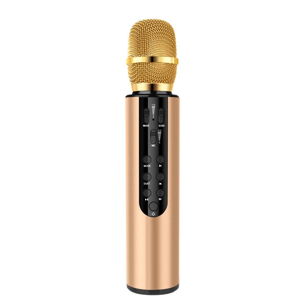 M6 Wireless Bluetooth Microphone  Loudspeaker Audio Integrated Mic Speaker Karaoke Practice for Home KTV Singing Song Speeches