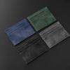 Suede Slim Card Holder With Multiple Card Slots Credit Bank Card Small Man Purses Perfect For Daily Commute Business Travel