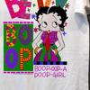 Betty Boop Betty Doll Lady 2025 Summer American Cartoon Vintage Chic Loose Street Short Sleeve Men's and Women's T-shirt Cotton