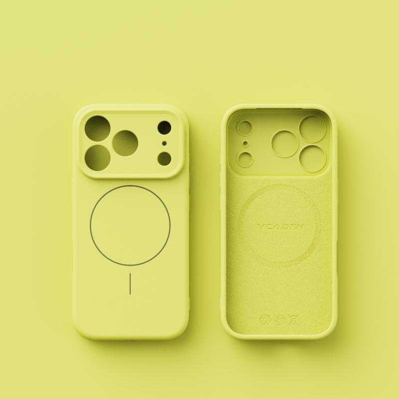 Original Liquid Silicone Magnectic Wireless Charge Case For iPhone 17 Air 16 E 15 14 13 12 Pro Max Plus For Magsafe Matte Cover