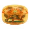 Wireless Earbud Transparent Bluetooth Noise Canceling Exercise Headphone for Tik Tok Page Flip Yellow