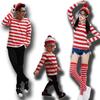 Ladies Adult Us Wheres Wally Wenda Costume Cartoon Waldo Cosplay Dress Fancy